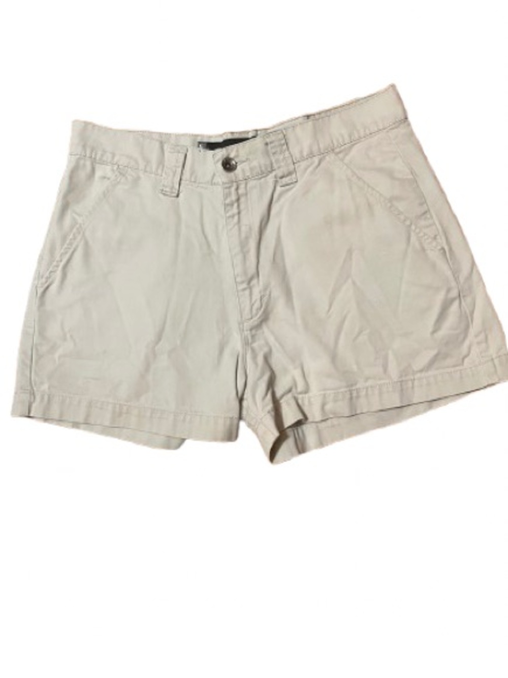 Levi’s Silver Tab Khakis Classic Women's Beige Cotton Shorts Size 9